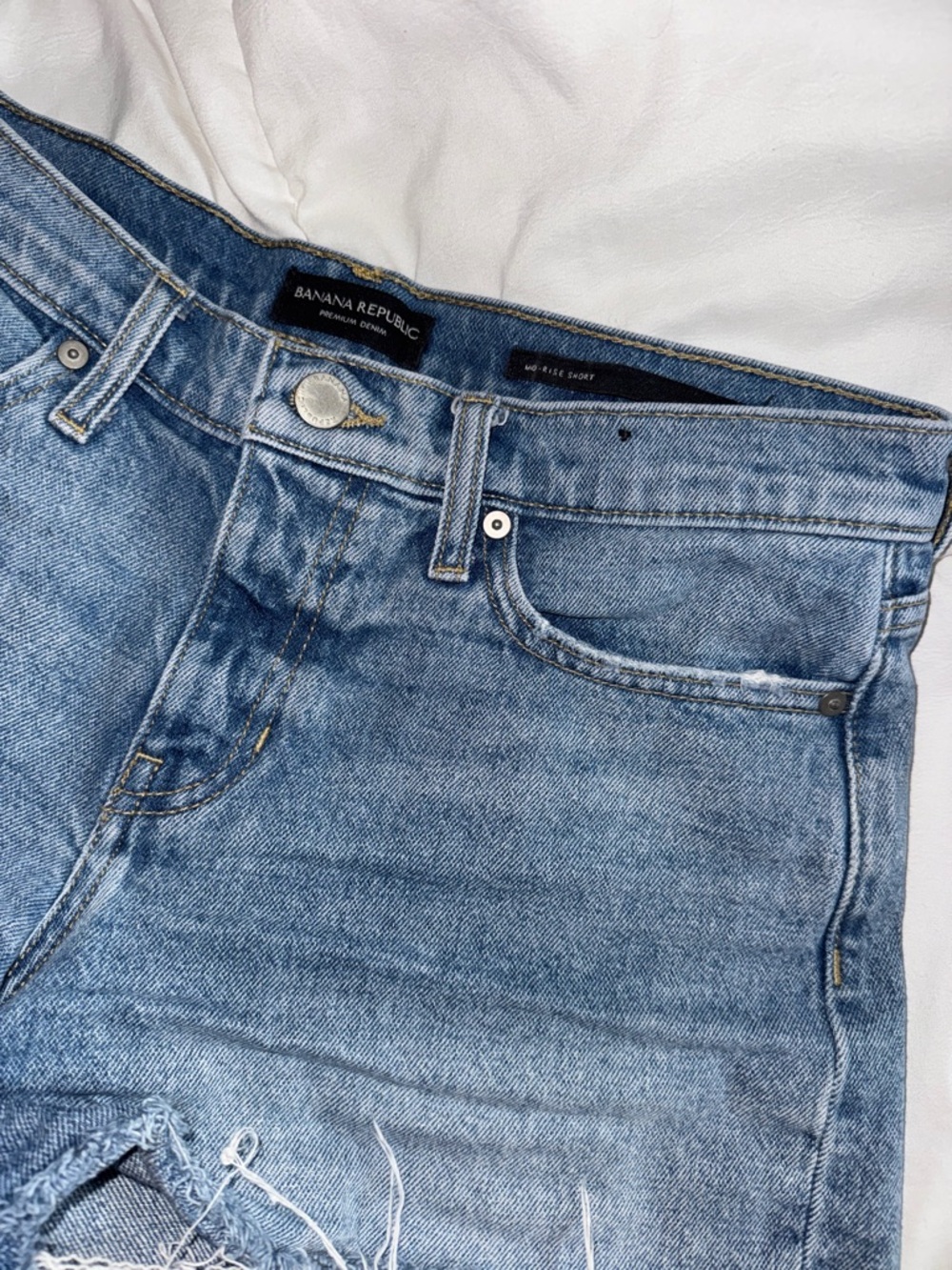 Banana Republic Light Blue Women's Jean Shorts